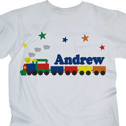 All Aboard Personalized Youth T-Shirt